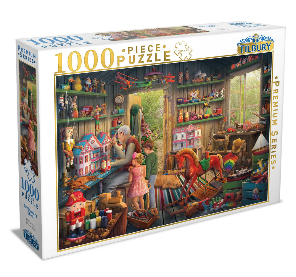 Tilbury Toy Makers Shed Puzzle 1000pc