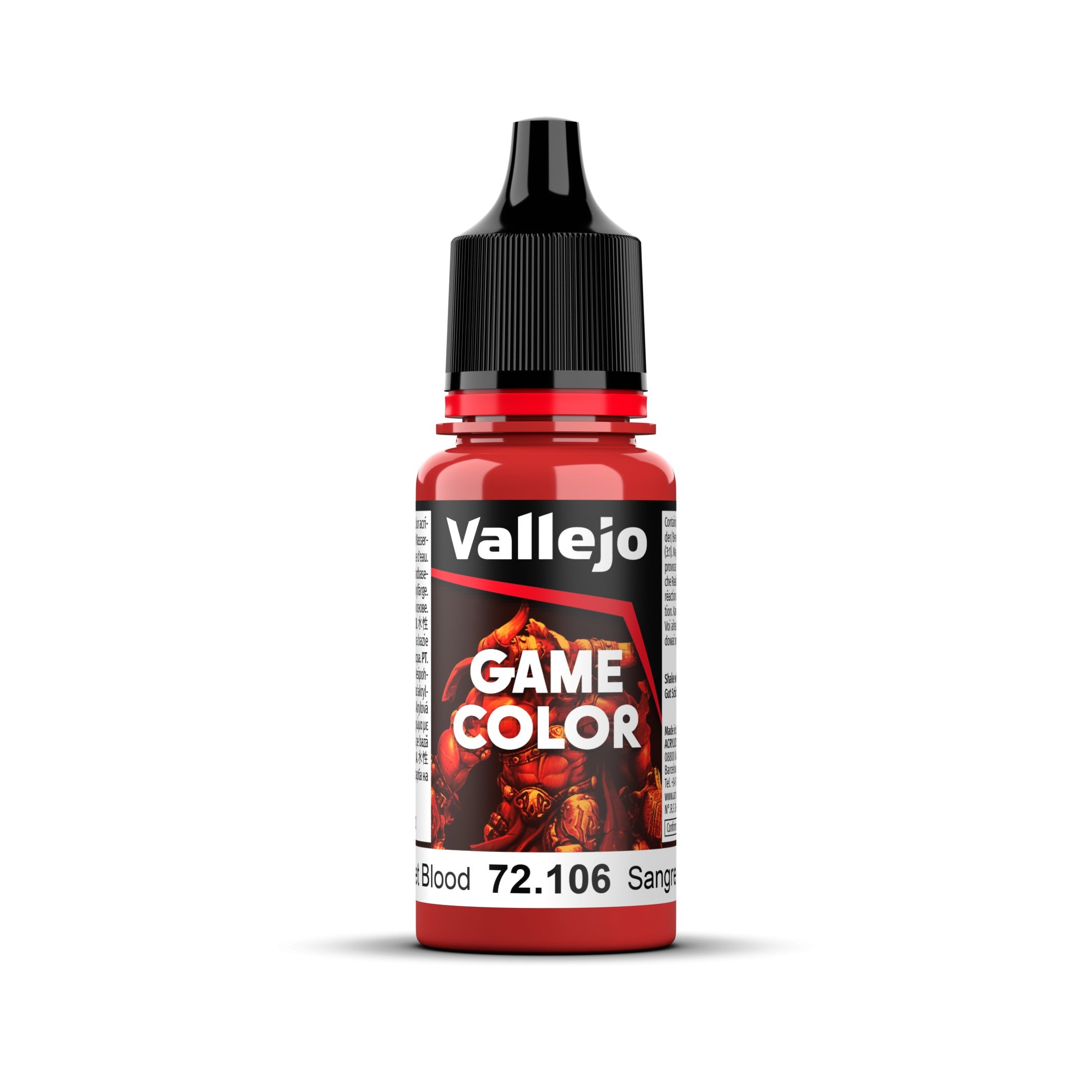 Vallejo Game Colour - Scarlet Blood 18ml