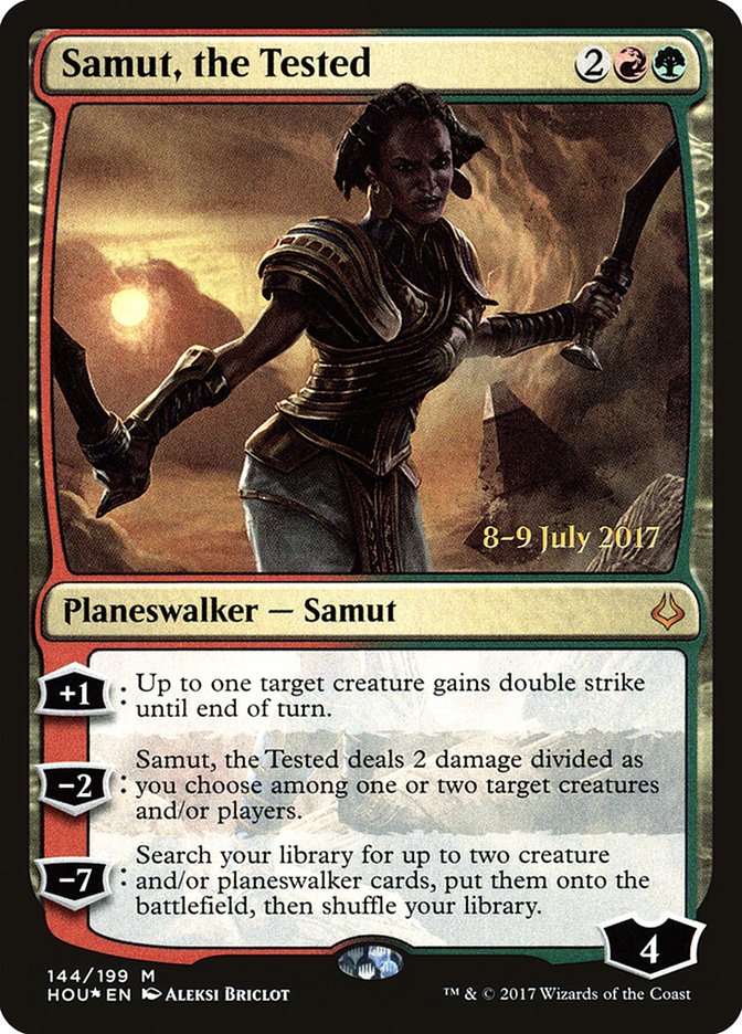 Samut, the Tested [Hour of Devastation Prerelease Promos]