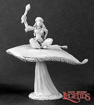 Sorceress on Flying Carpet