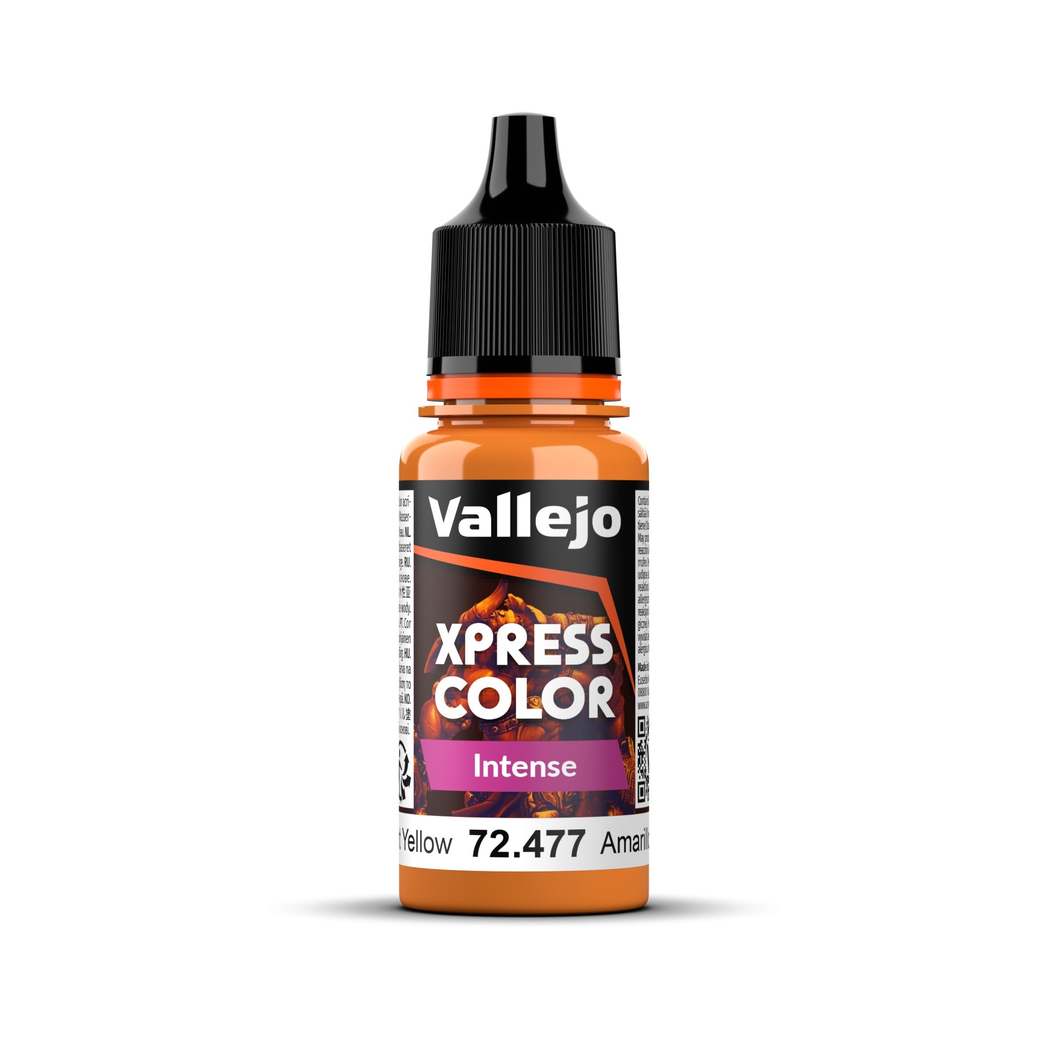 Vallejo Game Colour - Xpress Colour Intense - Dreadnought Yellow 18ml