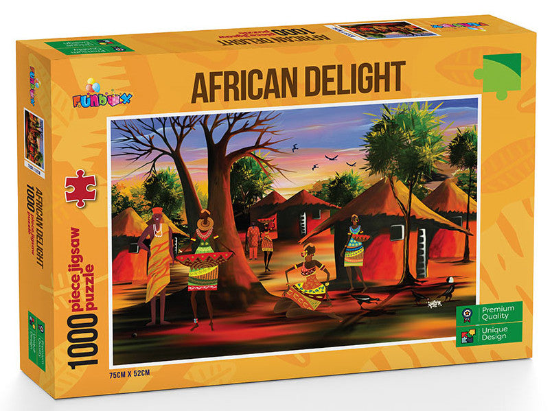 Funbox Puzzle African Delight Puzzle 1000 pieces