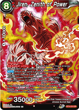 Jiren, Zenith of Power [BT14-014]