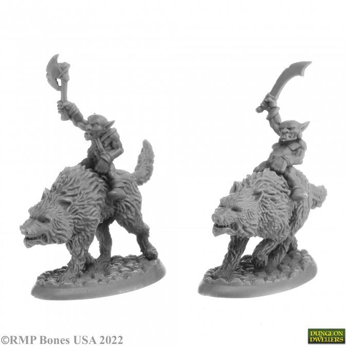 Reaper Miniatures Golbin Wolfriders
