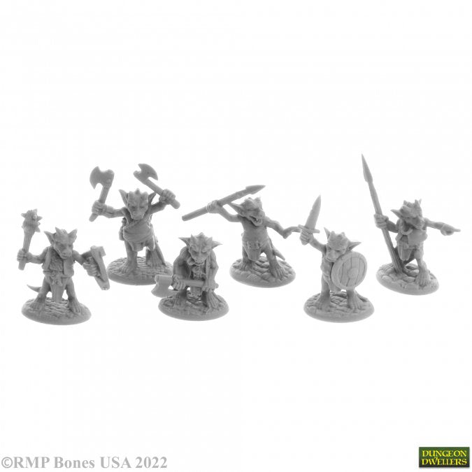 Reaper Miniatures Ratpelt Kobold Mooks (6)