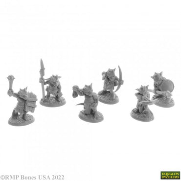 Reaper Miniatures Ratpelt Kobold Warriors