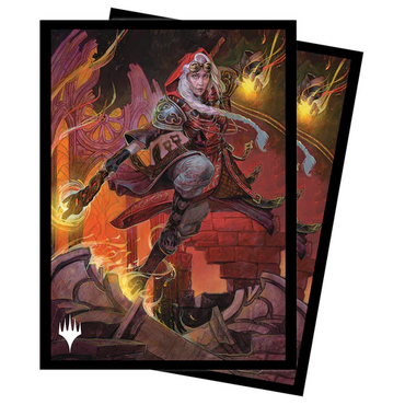 Ultra Pro Card Sleeves - Magic: The Gathering - Dominaria United: Jaya, Fiery Negotiator