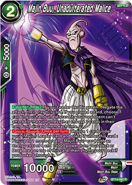 Majin Buu, Unadulterated Malice [BT14-082]