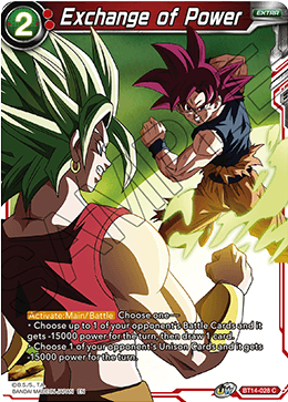 Exchange of Power [BT14-028]