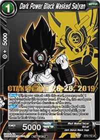 Dark Power Black Masked Saiyan (OTAKON 2019) [BT5-112_PR]
