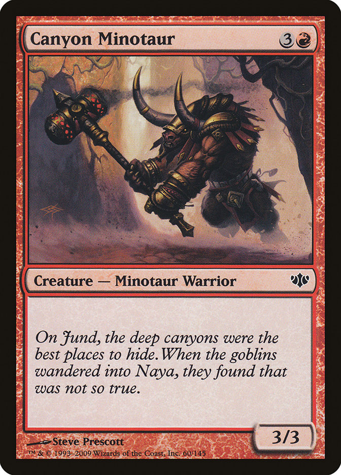 Canyon Minotaur [Conflux]