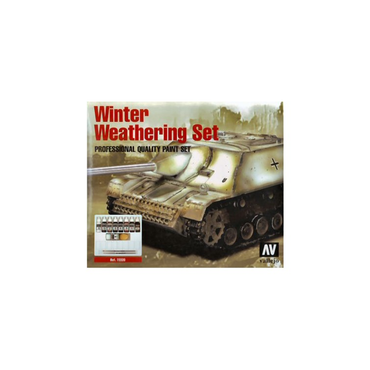 Vallejo Model Colour - Winter Weathering Set + Instructions Box Set