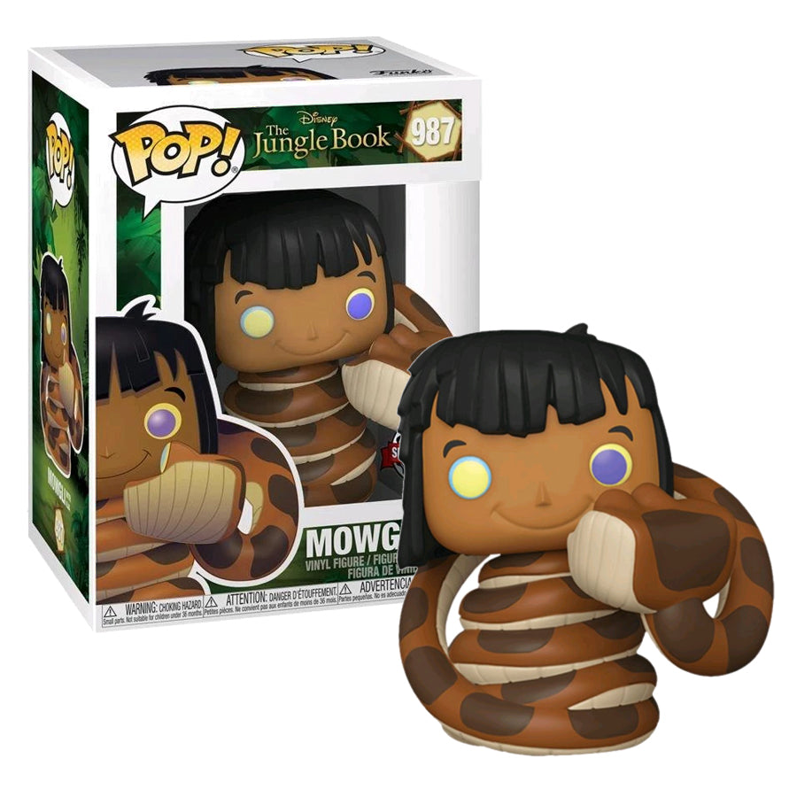 Mowgli with Kaa #987 The Jungle Book Pop! Vinyl