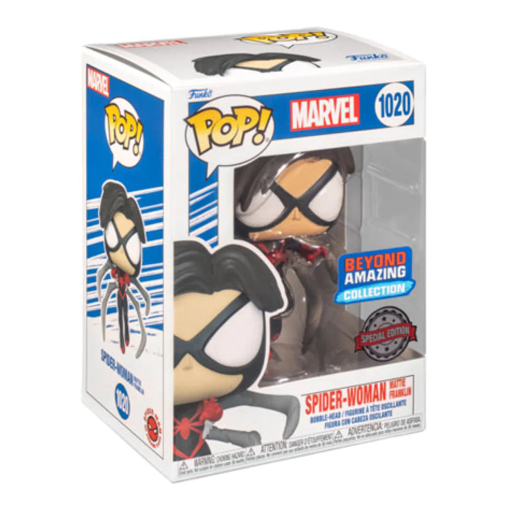 Spider-Woman Mattie Franklin (Beyond Amazing Collection) (Special Edition) #1020 Marvel Pop! Vinyl
