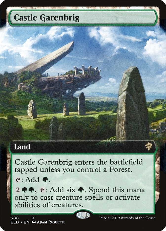 Castle Garenbrig (Extended Art) [Throne of Eldraine]