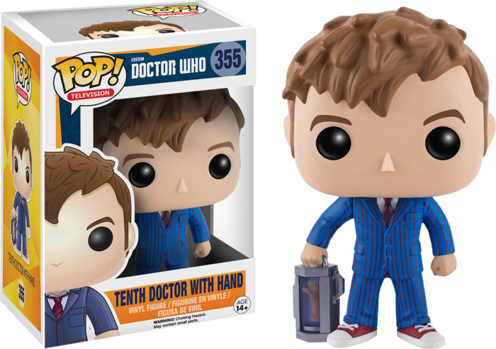 Tenth Doctor with Hand #355 Doctor Who Pop! Vinyl