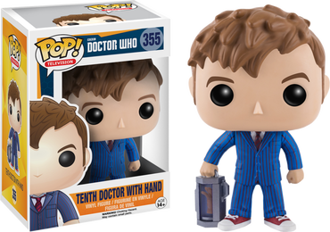 Tenth Doctor with Hand #355 Doctor Who Pop! Vinyl