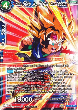 Son Goku Jr., Heroic Successor (Power Booster) [P-147]