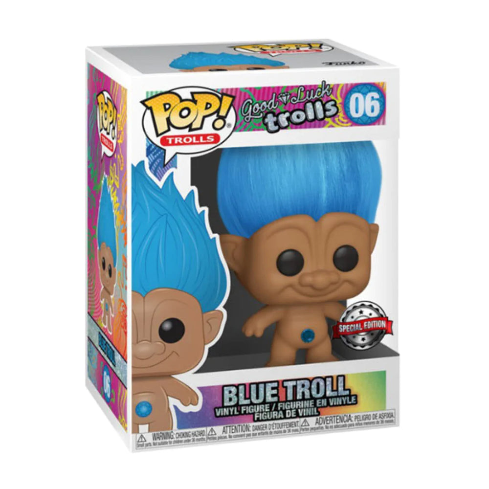 Blue Troll (Special Edition) #06 Good Luck Trolls Pop! Vinyl