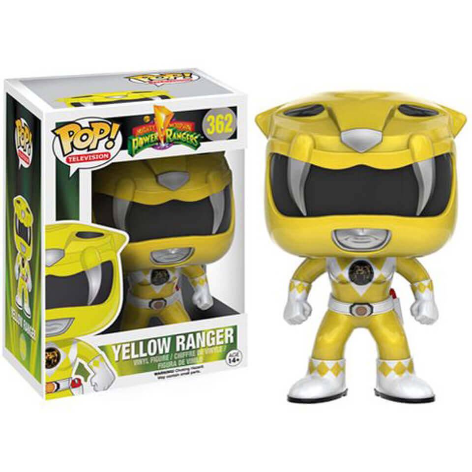 Yellow Ranger #362 Mighty Morphin Power Rangers Pop! Vinyl