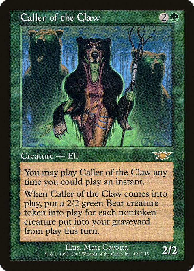 Caller of the Claw [Legions]