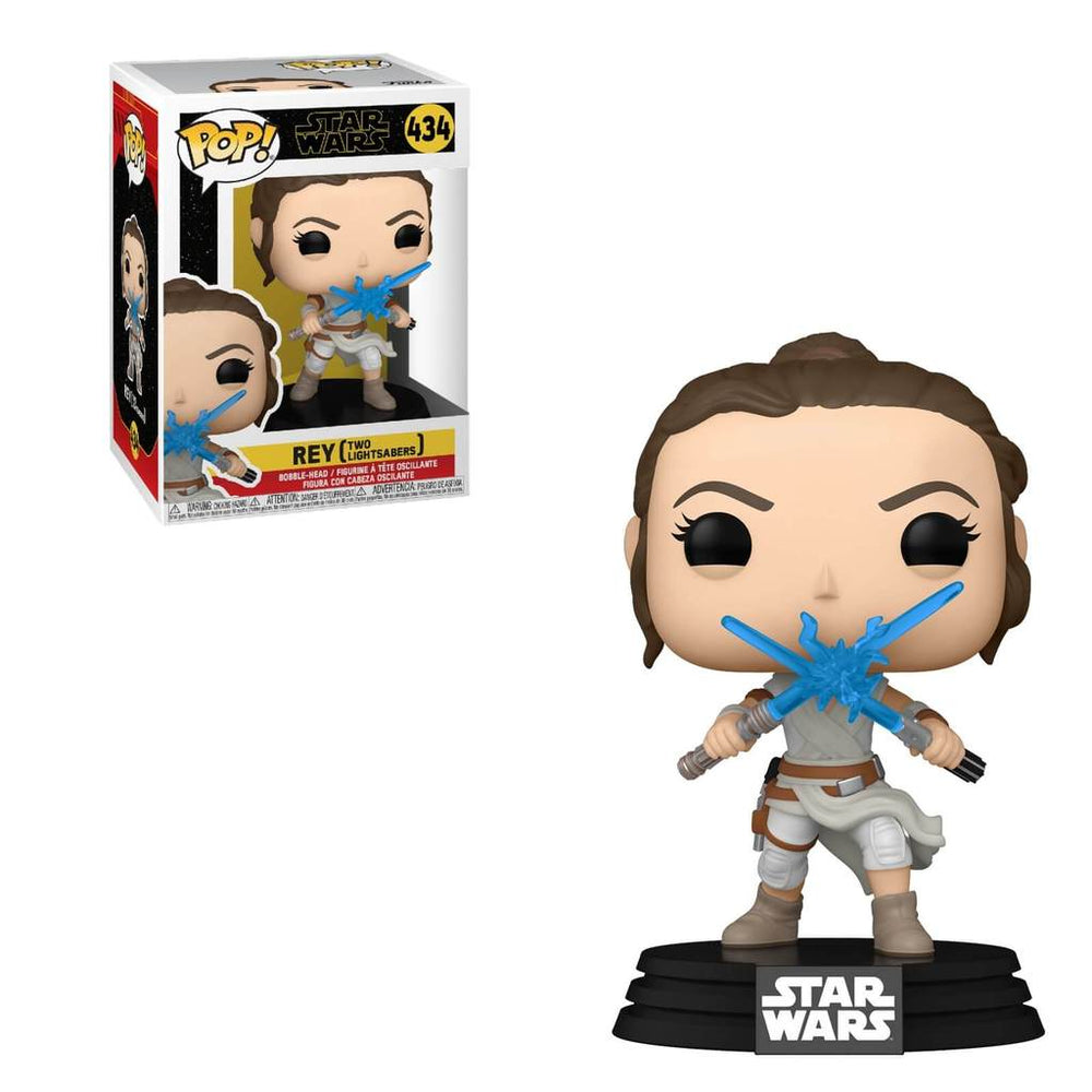 Rey (Two Lightsabers) #434 Star Wars Pop! Vinyl