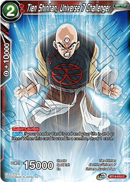 Tien Shinhan, Universe 7 Challenger [BT14-010]