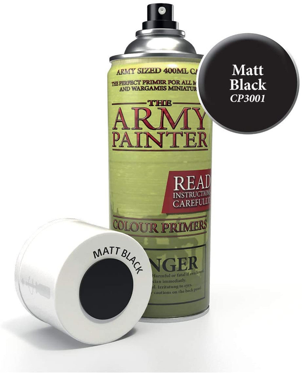 Army Painter Spray Primer - Matt Black 400ml