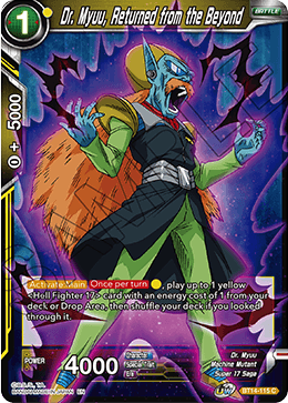 Dr. Myuu, Returned from the Beyond [BT14-115]