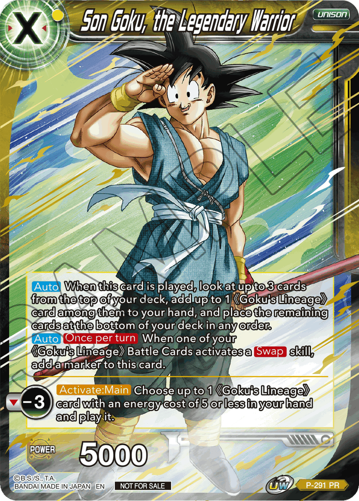 Son Goku, the Legendary Warrior [P-291]
