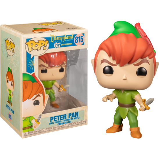 Peter Pan #815 Disneyland 65th Anniversary Pop! Vinyl