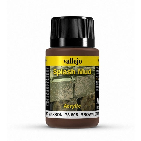Vallejo Weathering Effects - Brown Splash Mud 40 ml