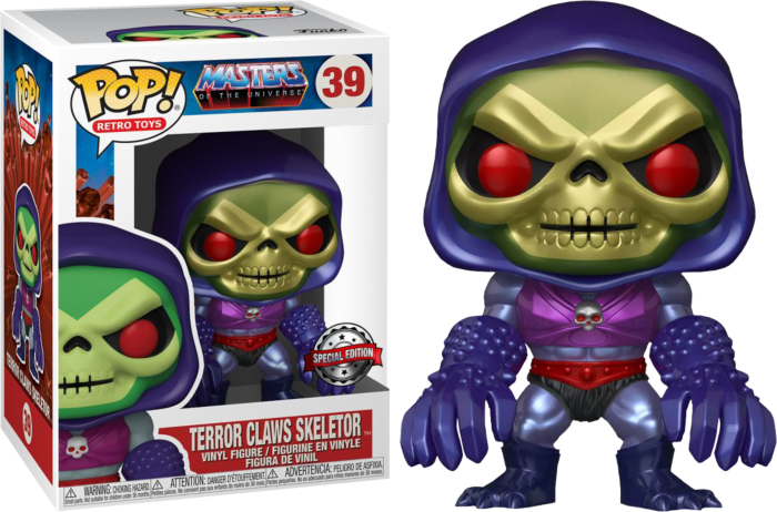 Terror Claws Skeletor (Special Edition) #39 Masters of the Universe Funko Pop! Vinyl