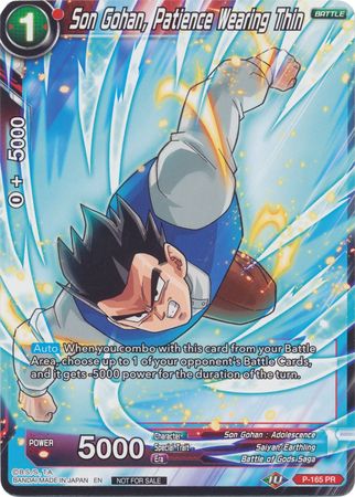 Son Gohan, Patience Wearing Thin [P-165]