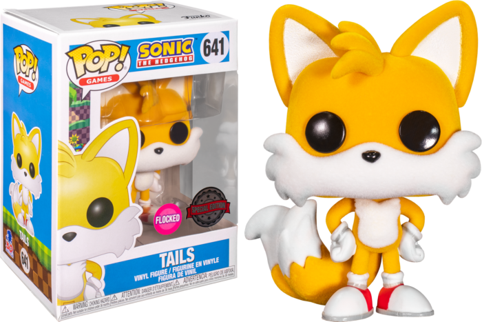 Tails (Flocked Special Edition) #641 Sonic the Hedgehog Pop! Vinyl