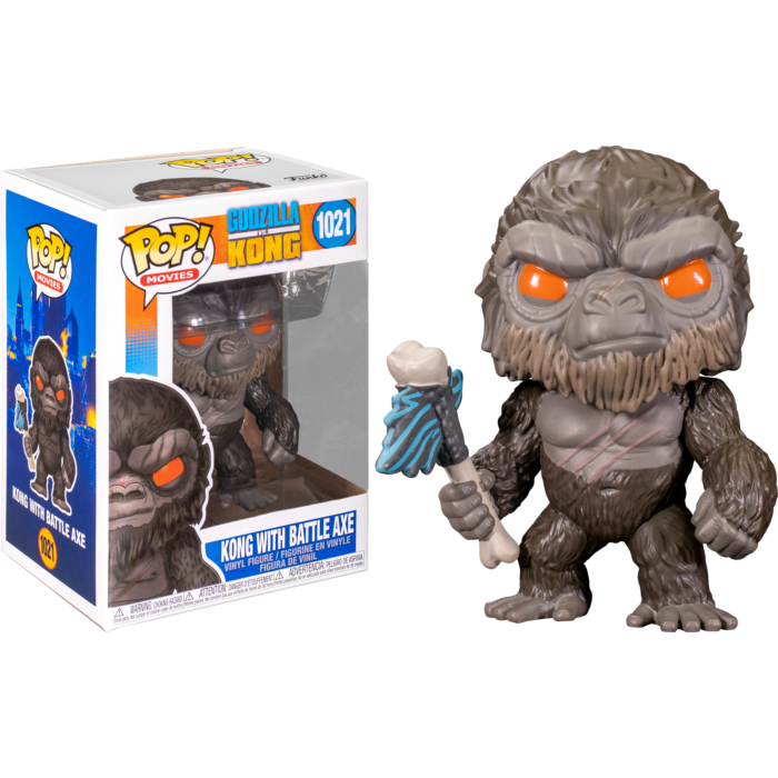 Kong with Battle Axe #1021 Godzilla vs Kong Pop! Vinyl