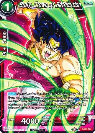 Broly, Crown of Retribution [P-177]