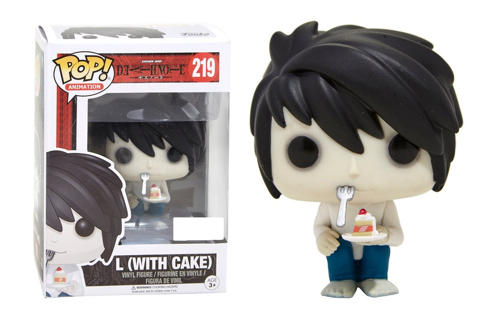 L (with cake) (Special Edition) #219 Death Note Pop! Vinyl