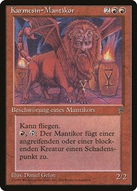 Crimson Manticore (German) - 