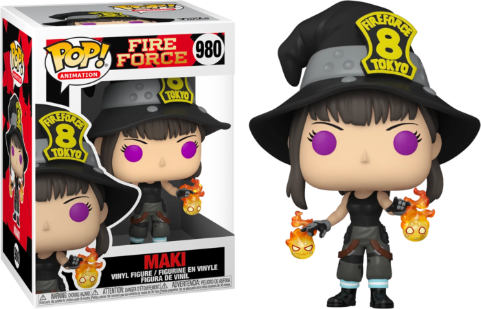 Maki #980 Fire Force Pop! Vinyl