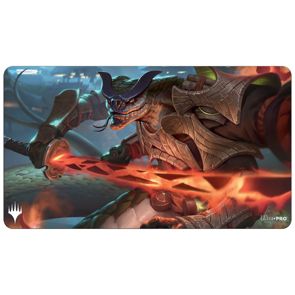 Magic The Gathering Kamigawa Neon Dynasty Chishiro, the Shattered Blade Playmat
