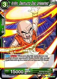 Krillin, Destructo Disc Unleashed (Divine Multiverse Draft Tournament) [DB2-067]