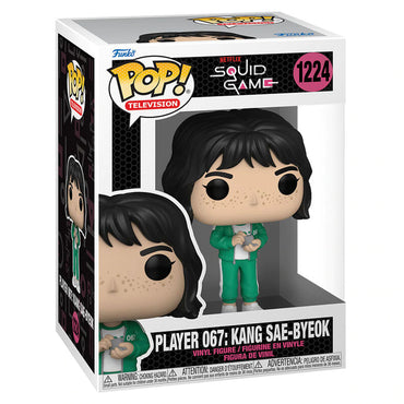 Player 067: Kang Sae-Byeok #1224 Squid Game Pop! Vinyl