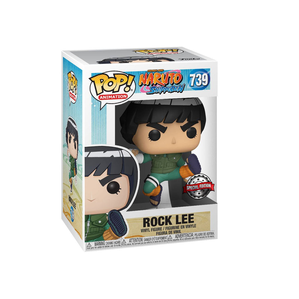 Figurine Funko POP Rock Lee - Special Edition (739) Naruto