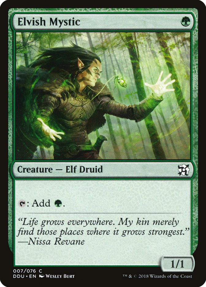 Elvish Mystic [Duel Decks: Elves vs. Inventors]