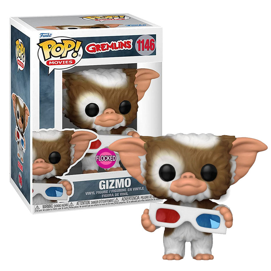Gizmo With 3D Glasses Flocked Special Edition #1146 Gremlins Pop! Vinyl