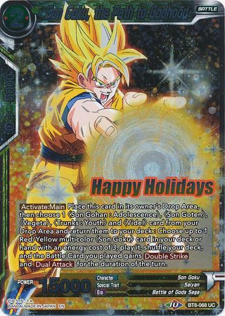 Son Goku, the Path to Godhood (Gift Box 2019) [BT8-068]