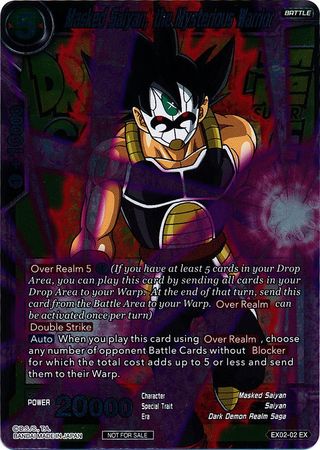 Masked Saiyan, the Mysterious Warrior (Metallic Foil) (Event Pack 2018) [EX02-02]