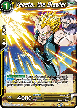 Vegeta, the Brawler [BT14-101]