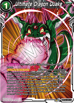 Ultimate Dragon Quake [BT14-141]